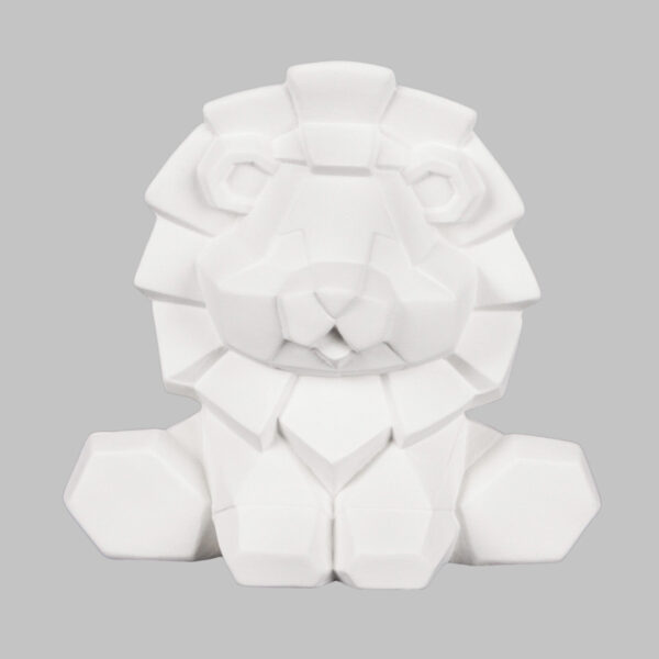 Lion Facetini (Bisque)
