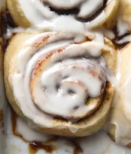 Gluten free cinnamon roll