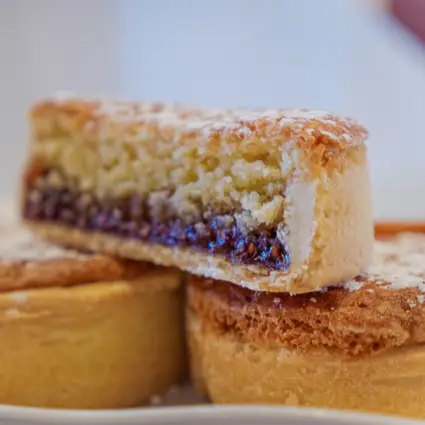 Gluten free raspberry almond tart